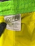 SOFFE 100% Polyester Color Block Green Athletic Shorts Size M - photo 3