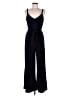 Boston Proper Solid Black Jumpsuit Size S - photo 1