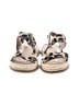 AQUATALIA Animal Print Ivory Sandals Size 9 - photo 2
