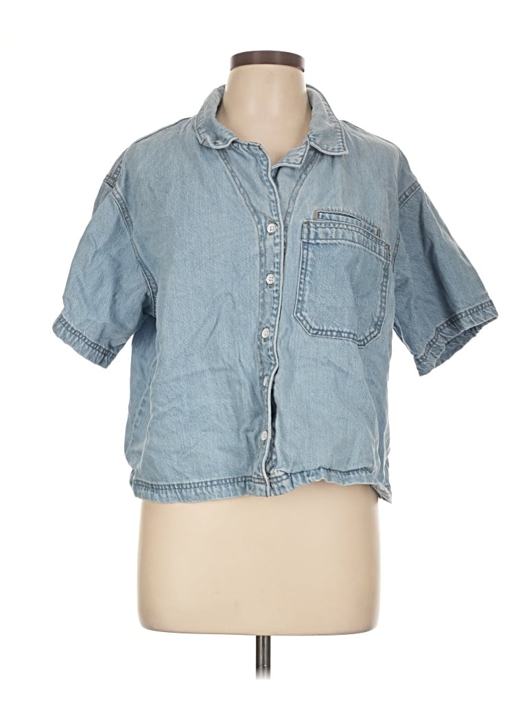 Pre-owned Universal Thread Denim Jacket In Blue