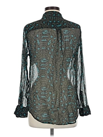 Equipment Long Sleeve Blouse (view 2)