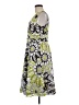 Robbie Bee 100% Polyester Print Green Cocktail Dress Size 8 - photo 5