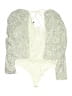Lovers + Friends Silver Long Sleeve Blouse Size S - photo 2
