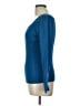 Moda International 100% Cotton Blue Pullover Sweater Size L - photo 5