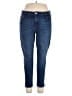 Old Navy Solid Blue Jeans Size 16 - photo 1