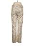 Calvin Klein Animal Print Gold Casual Pants Size 6 - photo 2