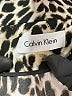 Calvin Klein 100% Polyester Animal Print Ivory Blazer Size XL - photo 6