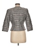 Carmen Marc Valvo Collection Metallic Gray Jacket Size 6 - photo 2
