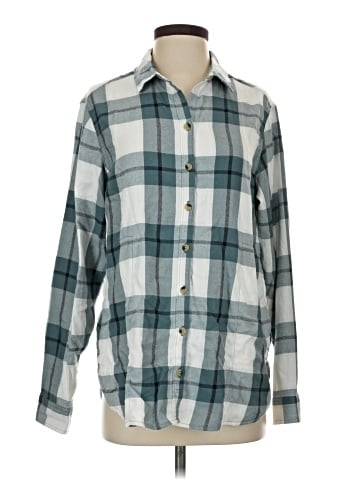 Jachs Girlfriend Long Sleeve Button-Down Shirt (view 1)