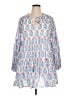 Oliphant 100% Cotton Floral Blue Casual Dress Size XL - photo 1