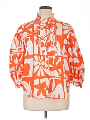 Oliphant 3/4 Sleeve Button-Down Shirt (view 1)