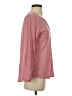L.L.Bean Pink Long Sleeve Blouse Size S - photo 4