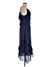 Parker 100% Polyester Blue Cocktail Dress Size M - photo 4