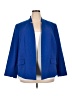Kasper Solid Blue Blazer Size 22 - photo 1