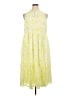 Torrid Yellow Casual Dress Size 1X Plus (1) - photo 1