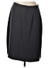 Hillard & Hanson 100% Polyester Solid Black Formal Skirt Size 14 - photo 2