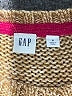 Gap Color Block Tan Pullover Sweater Size S - photo 7