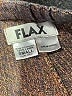 Flax 100% Linen Tweed Brown Linen Pants Size 6 (S) - photo 7