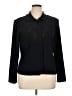 Karin Stevens Black Blazer Size 16 - photo 1