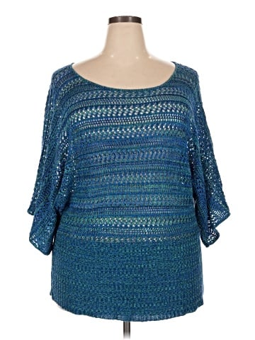 Lane Bryant Outlet 3/4 Sleeve T-Shirt (view 1)