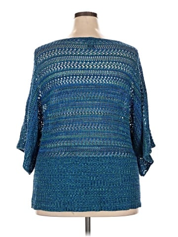 Lane Bryant Outlet 3/4 Sleeve T-Shirt (view 2)