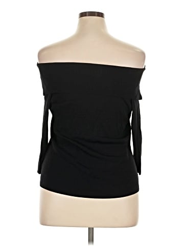 Joseph A. 3/4 Sleeve Top (view 2)