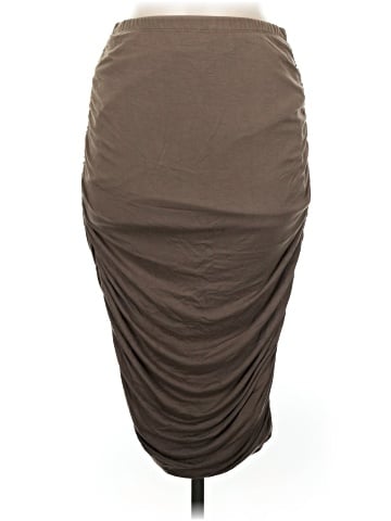 Green Envelope Casual Skirt (view 1)