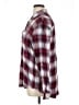 Pendleton 100% Rayon Plaid Red Long Sleeve Button-Down Shirt Size XL - photo 5