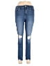 Gap Hearts Blue Jeans Size 10R - photo 1