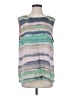 St. John Green Sleeveless Blouse Size SmEstimated - photo 1