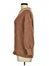 Old Navy 100% Cotton Solid Brown Pullover Sweater Size M - photo 5