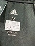 Adidas 100% Polyester Stripes Black Track Pants Size M - photo 7