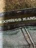 Express Jeans Solid Blue Jeans Size 12 - photo 7