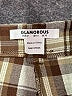 Glamorous Plaid Brown Casual Pants Size 10 - photo 7