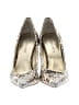 Nine West Animal Print Ivory Heels Size 5 1/2 - photo 2