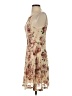 rue21 Floral Tan Cocktail Dress Size S - photo 5