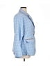 Homeyee 100% Polyester Checkered-gingham Blue Blazer Size 1X - photo 4