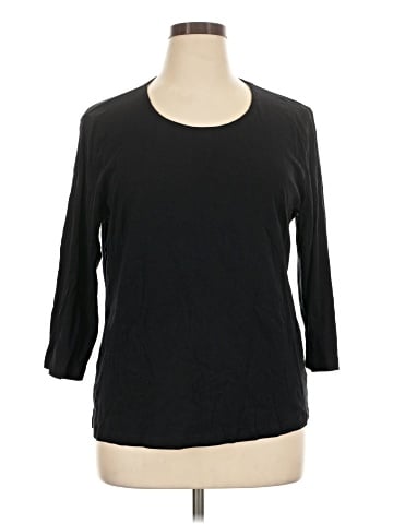 Karen Scott 3/4 Sleeve T-Shirt (view 1)