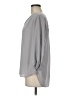 Pleione 100% Polyester Gray 3/4 Sleeve Blouse Size M - photo 5