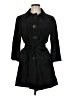 Nanette Lepore Black Trenchcoat Size 8 - photo 1
