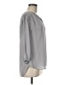 Pleione 100% Polyester Gray 3/4 Sleeve Blouse Size M - photo 4