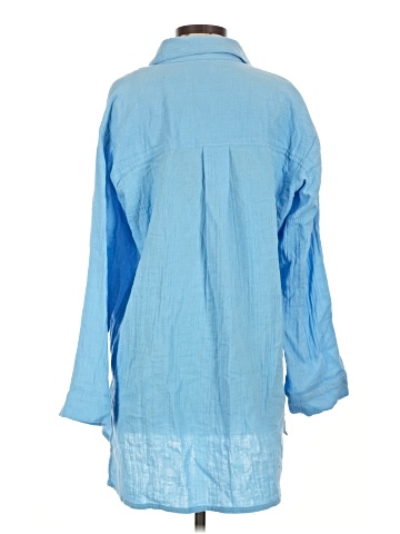 Helen Jon 3/4 Sleeve Button-Down Shirt (view 2)