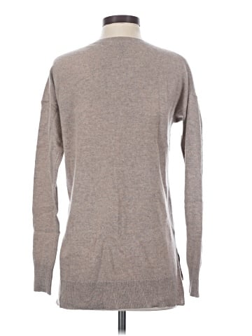 Aqua Cashmere Pullover Sweater (view 2)