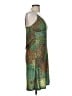 Tracy Lynn Paisley Green Cocktail Dress Size M - photo 4