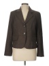 Rafaella Tweed Brown Blazer Size 12 Petite - photo 1