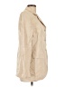 Classiques Entier Tan Silk Blazer Size 12 - photo 4