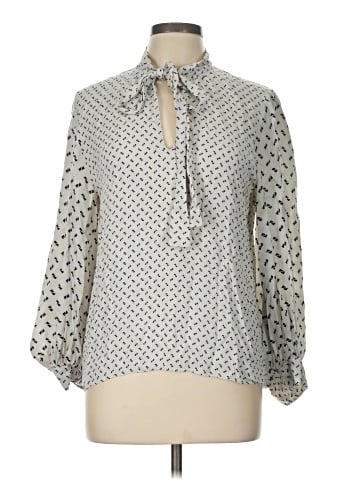Theory 3/4 Sleeve Blouse (view 1)