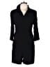 Monrow 100% Rayon Solid Black Romper Size L - photo 1