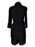 Monrow 100% Rayon Solid Black Romper Size L - photo 2