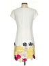 Laundry by Shelli Segal Graphic Ivory Casual Dress Size 4 - photo 2